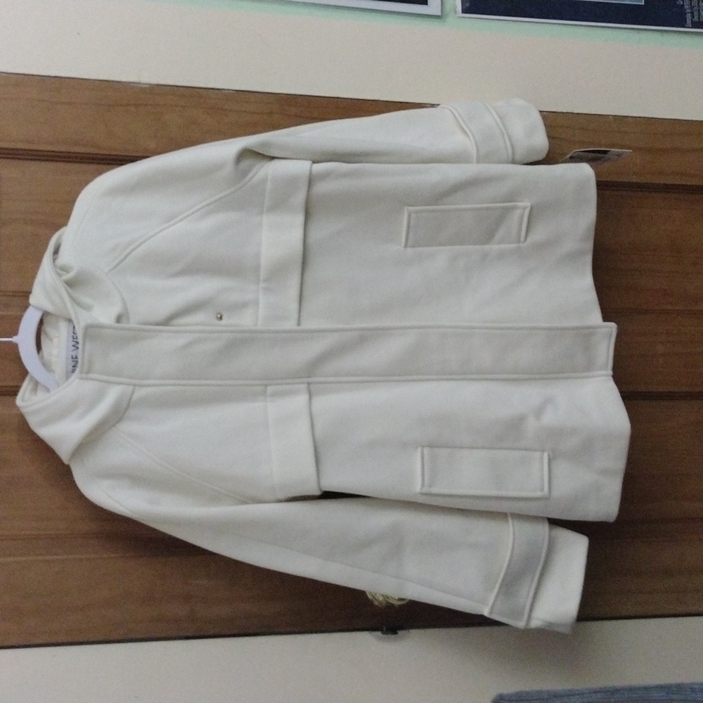 Large Nine West polyester hooded jacket brand new